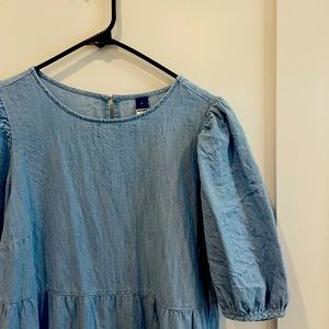 Old Navy Denim maxi dress